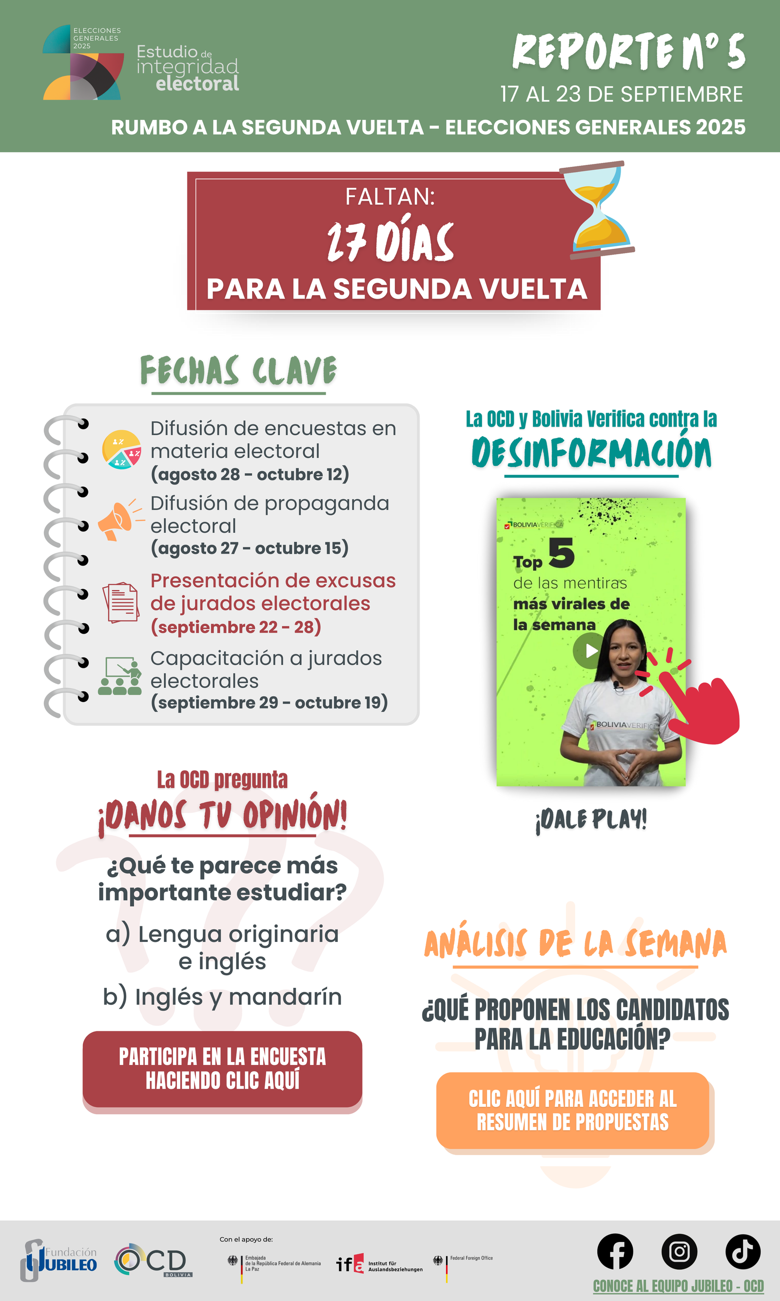 Reporte N° 5 EIE 2025 2da vuelta oficial