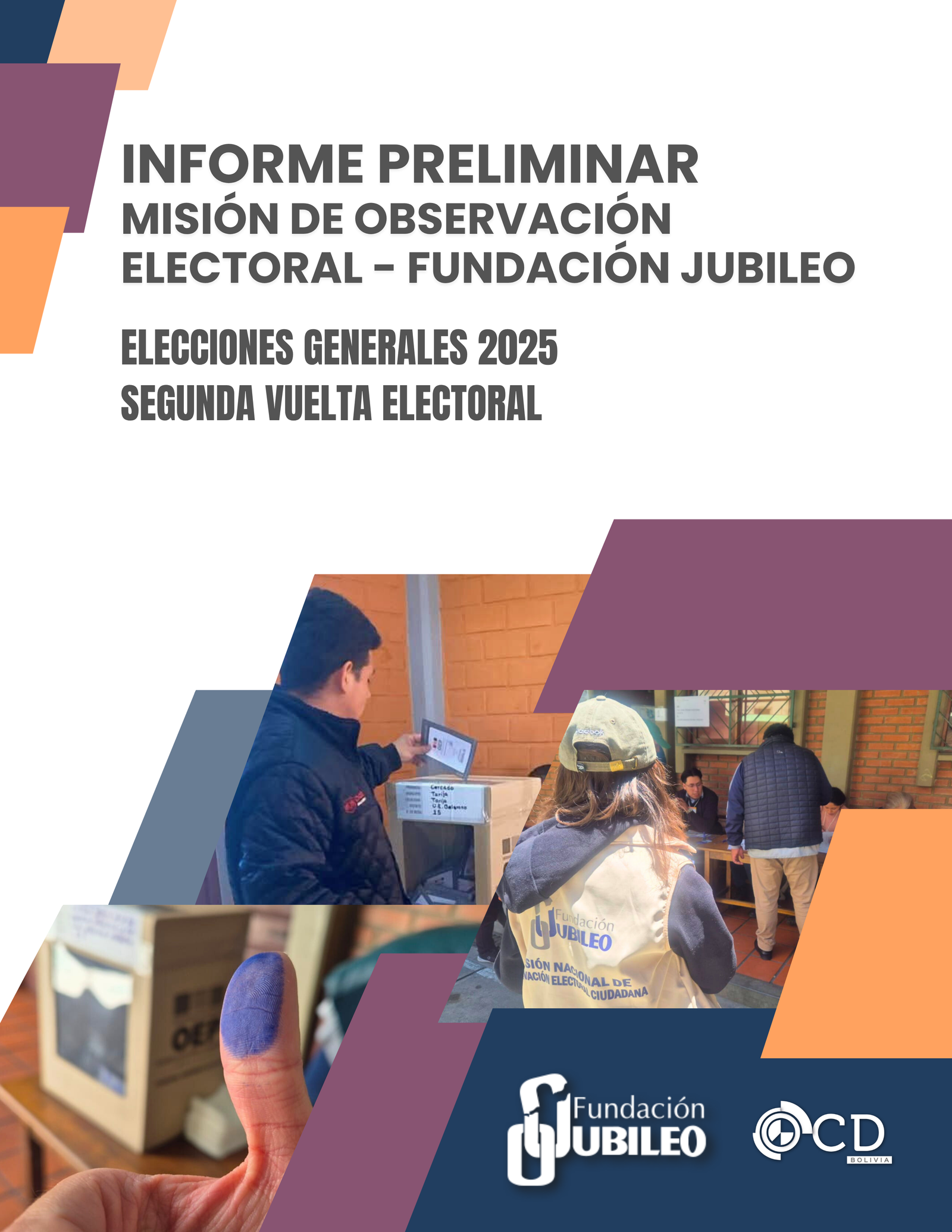 Tapa informe preliminas MOE Jubileo - segunda vuelta